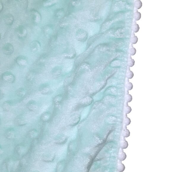 2018 The PeanutShell Elephant Minky Dot Baby Lovey Security Blanket 36" X 29" - Picture 5 of 6